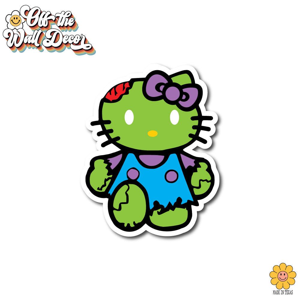 Cute Adorable Hello Kitty Zombies Family