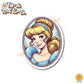 Princess Mug Waterproof Sticker: Holographic or Glossy Laminate