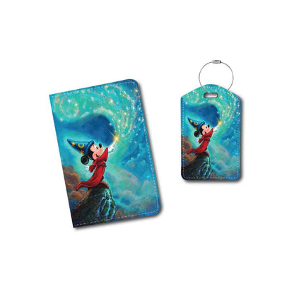 Wizard Mickey Mouse | Passport Holder & Luggage Tag