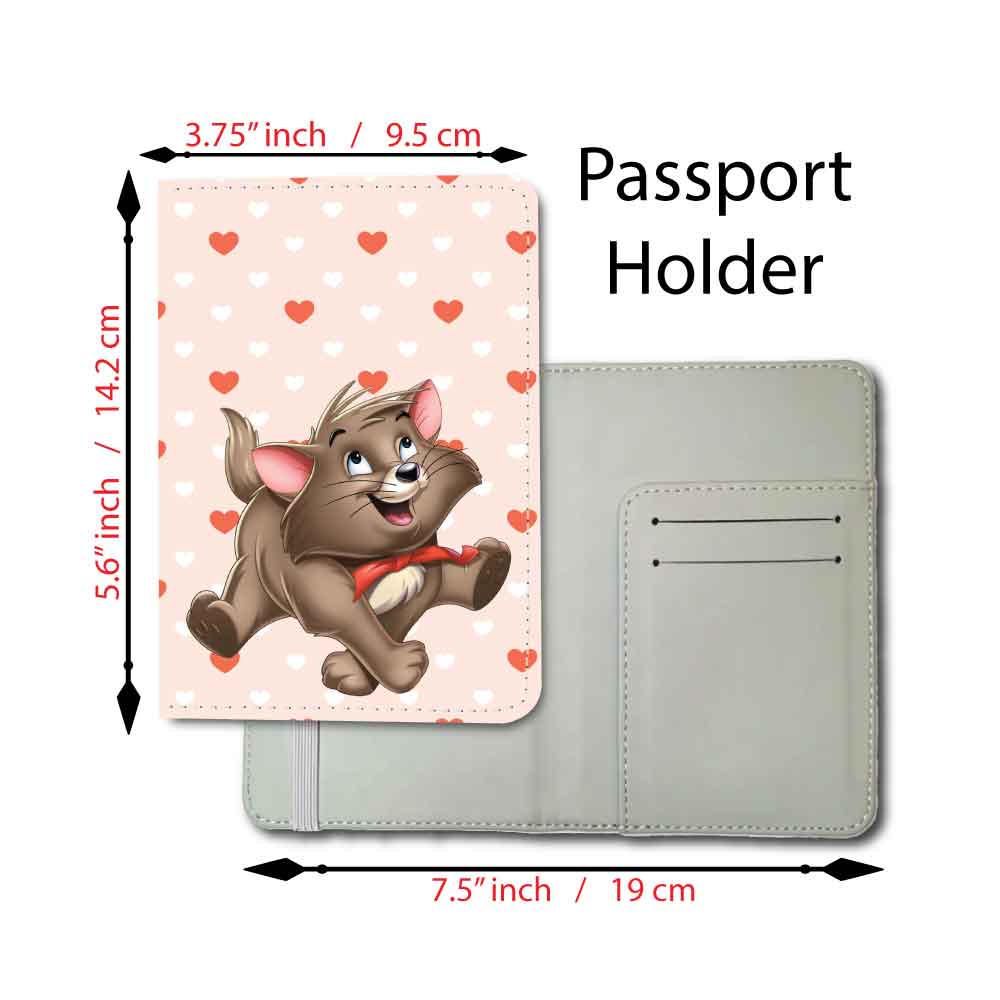 Berlioz Kitten | Passport Holder & Luggage Tag