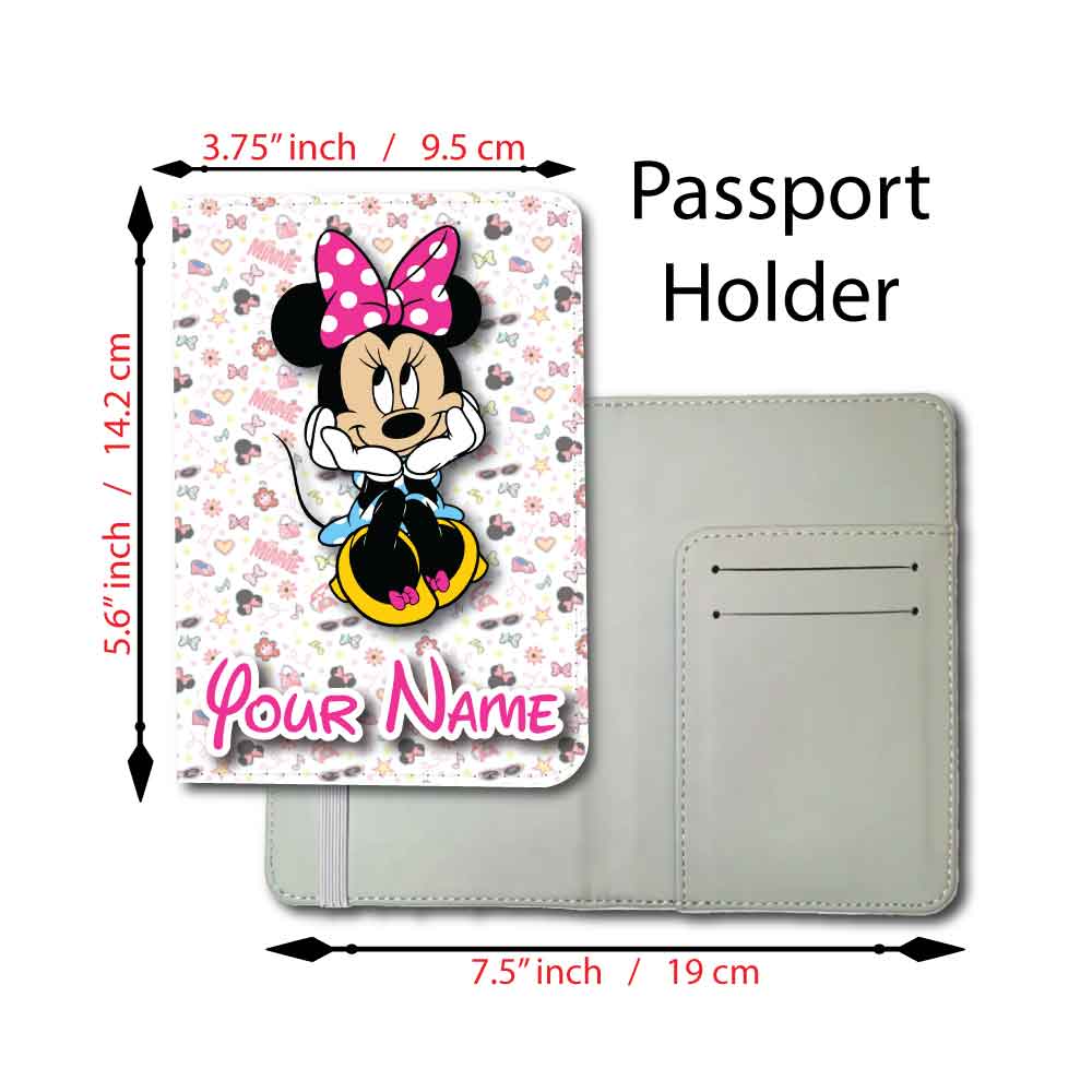 Minnie Pink Elements | Passport Holder & Luggage Tag