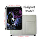 Alice Cheshire Cat Silhouette | Passport Holder & Luggage Tag