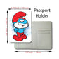 Papa Smurf | Passport Holder & Luggage Tag