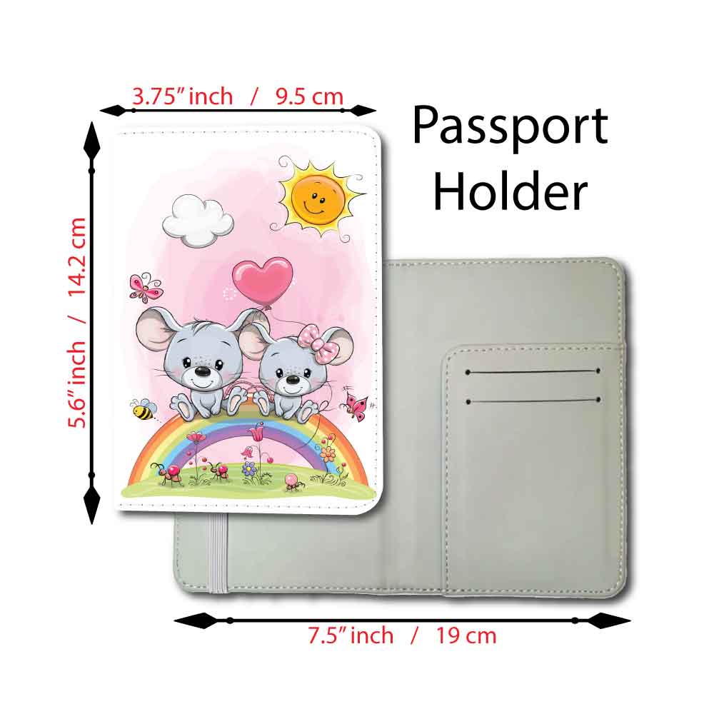 Mice | Passport Holder & Luggage Tag