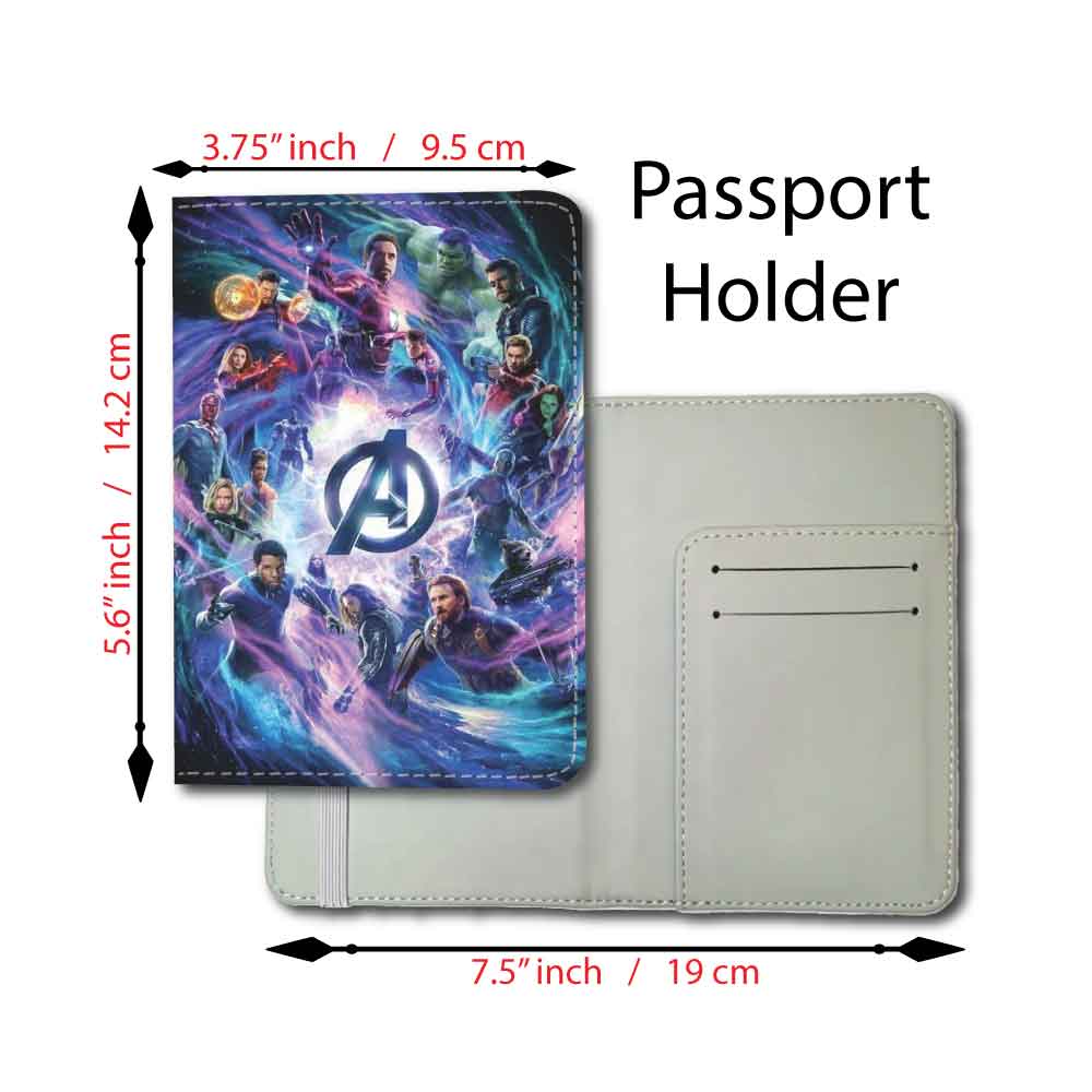 Avengers Infinity War | Passport Holder & Luggage Tag