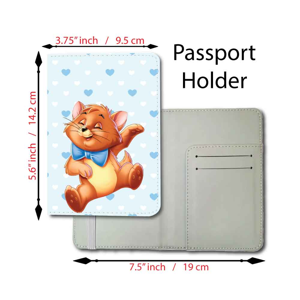 Toulouse Kitten | Passport Holder & Luggage Tag