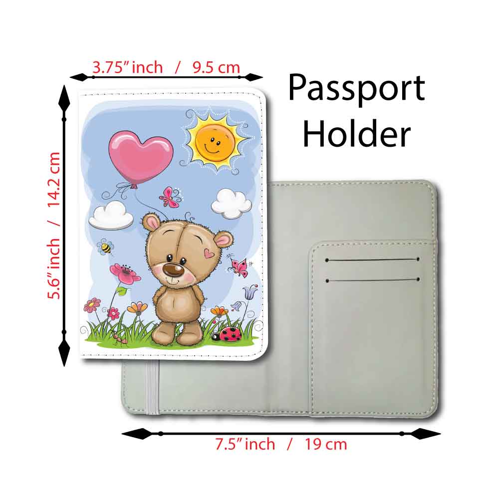 Little Bear | Passport Holder & Luggage Tag