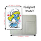 Smurfette | Passport Holder & Luggage Tag