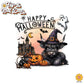 Happy Halloween Farm Animals SET of 2 | Pot holders, Trivets, Hot pads, Oven mitts, Heat resistant, and Washable