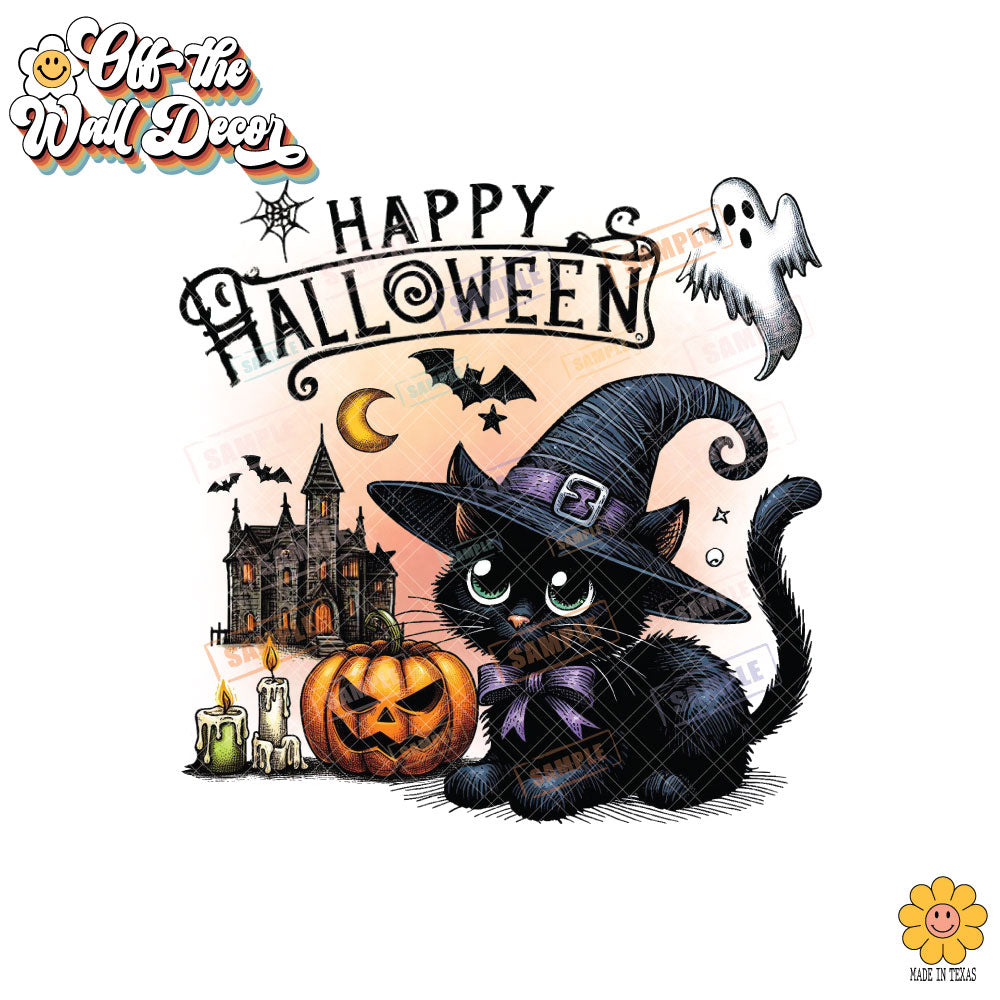 Happy Halloween SET of 2 | Pot holders, Trivets, Hot pads, Oven mitts, Heat resistant, and Washable