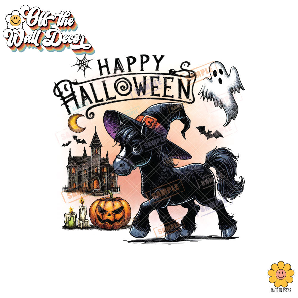 Happy Halloween Farm Animals SET of 2 | Pot holders, Trivets, Hot pads, Oven mitts, Heat resistant, and Washable