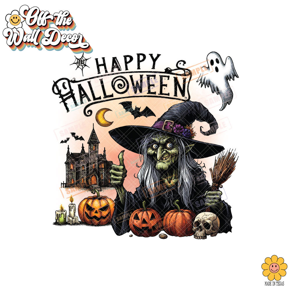 Happy Halloween SET of 2 | Pot holders, Trivets, Hot pads, Oven mitts, Heat resistant, and Washable