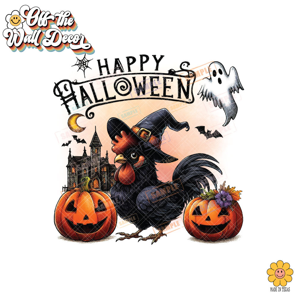 Happy Halloween Farm Animals SET of 2 | Pot holders, Trivets, Hot pads, Oven mitts, Heat resistant, and Washable