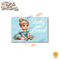 Little Cinderella | Baby on Board | Suction Cup Sign, Magnet OR Vinyl Decal Sticker