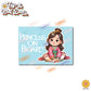 Little Mulan | Baby on Board | Suction Cup Sign, Magnet OR Vinyl Decal Sticker