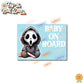 Baby Cloaked Horror | Baby on Board | Suction Cup Sign, Magnet OR Vinyl Decal Sticker