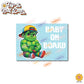 Baby Hulk | Baby on Board | Suction Cup Sign, Magnet OR Vinyl Decal Sticker