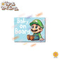 Baby Luigi | Baby on Board | Suction Cup Sign, Magnet OR Vinyl Decal Sticker