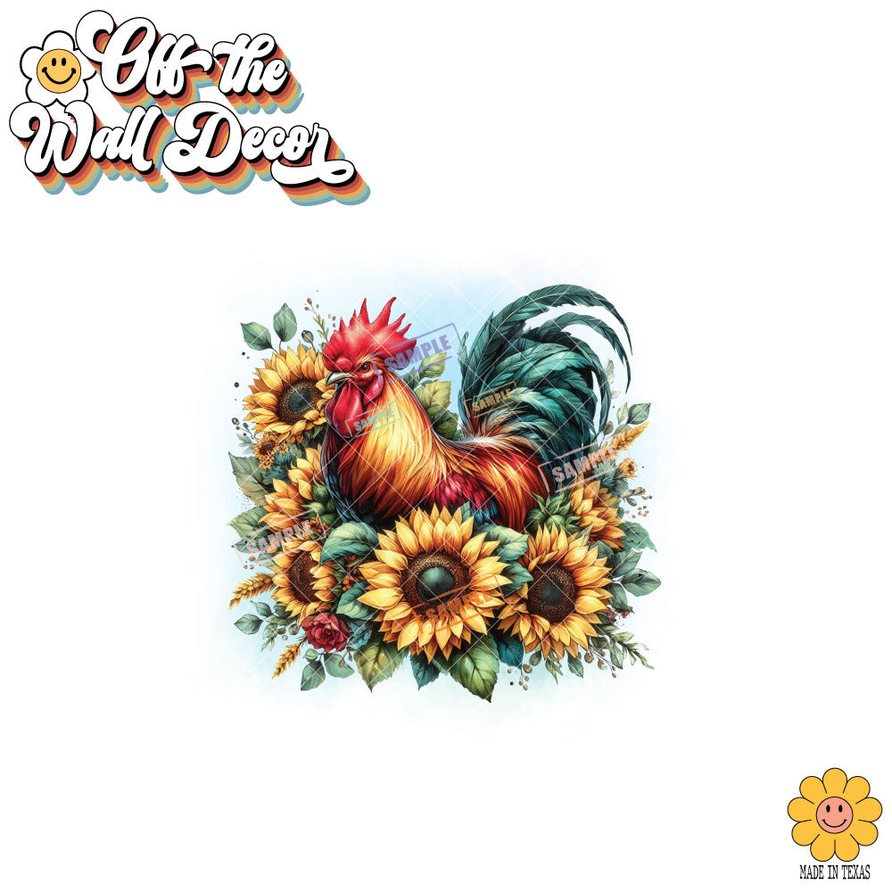 Sunflower Rooster