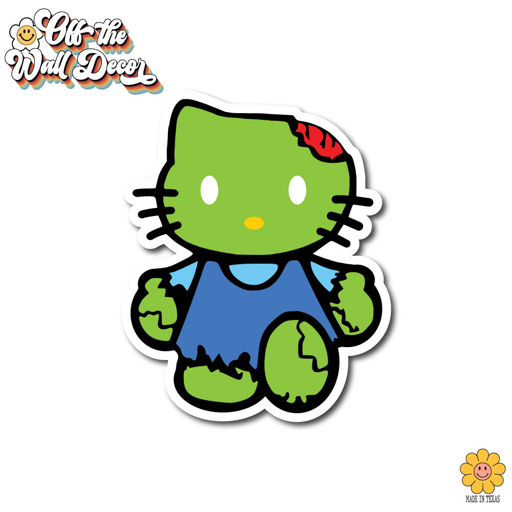 Cute Adorable Hello Kitty Zombies Family