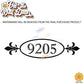 Fleur De Lis House Numbers | Home Decor, Front Door Decoration, Welcome, Vinyl Decal Sticker