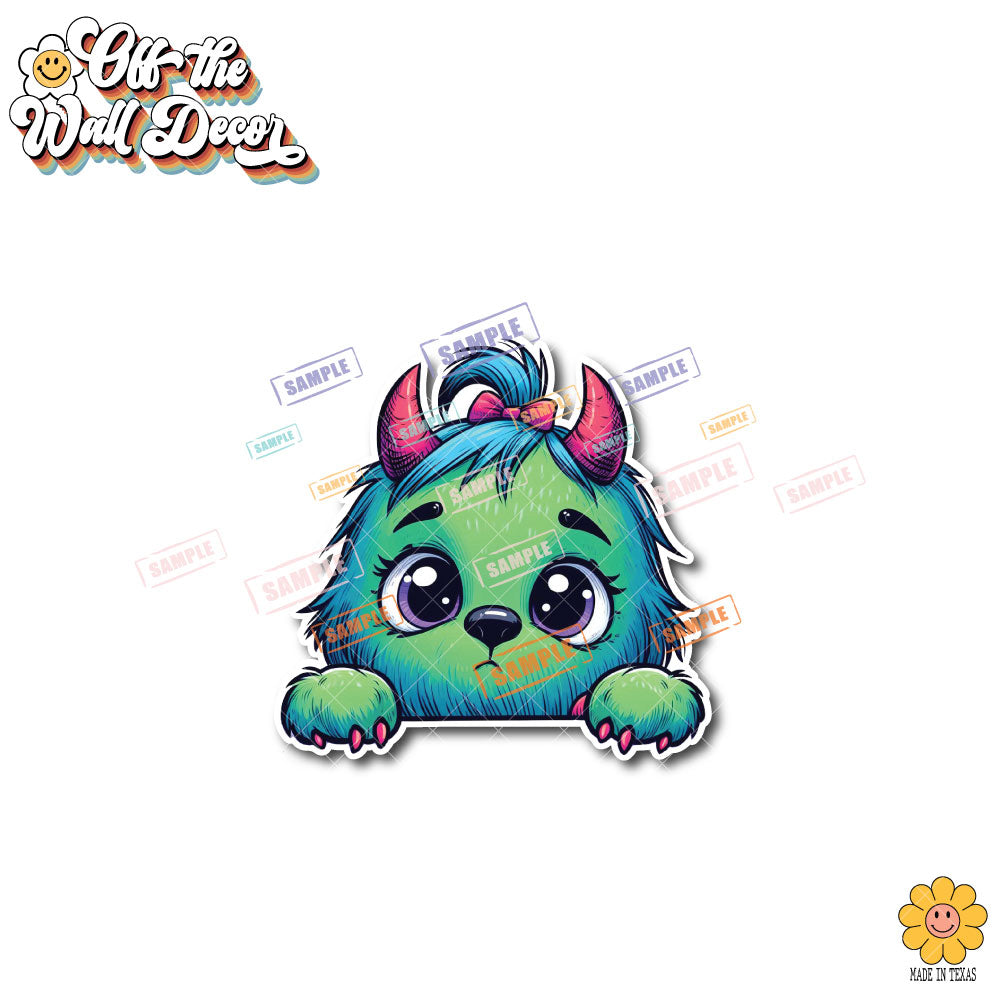Cute Adorable Monster Family