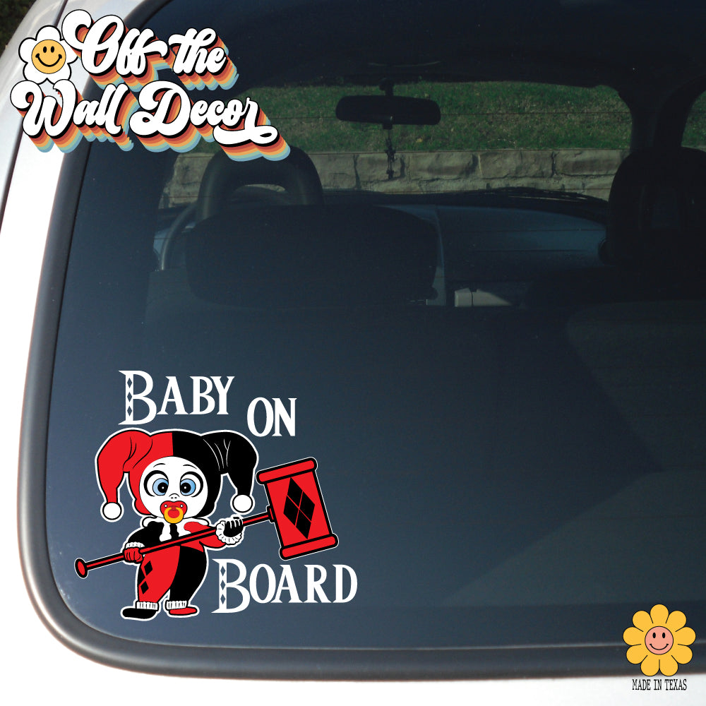 Baby Harley | Baby on Board | Vinyl Decal Sticker