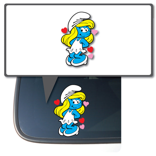 Smurfette With Hearts