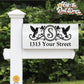 Hummingbird Mailbox Lettering