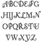 Hummingbird Mailbox Lettering