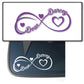 Personalized Names Infinity "HEARTS"