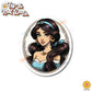 Princess Mug Waterproof Sticker: Holographic or Glossy Laminate