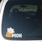 Kitten Paw MOH Car Window Vinyl Decal Sticker