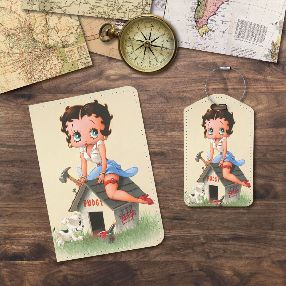 Betty Boop Doghouse | Passport Holder & Luggage Tag