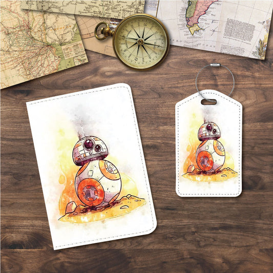 Little Hero BB8 | Passport Holder & Luggage Tag