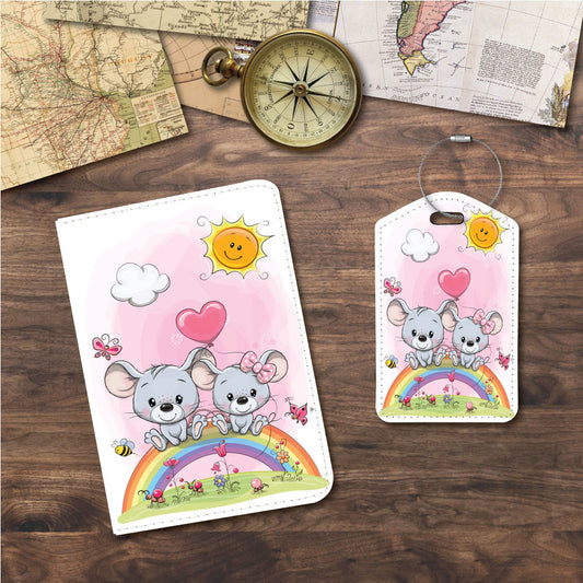 Mice | Passport Holder & Luggage Tag