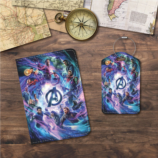 Avengers Infinity War | Passport Holder & Luggage Tag