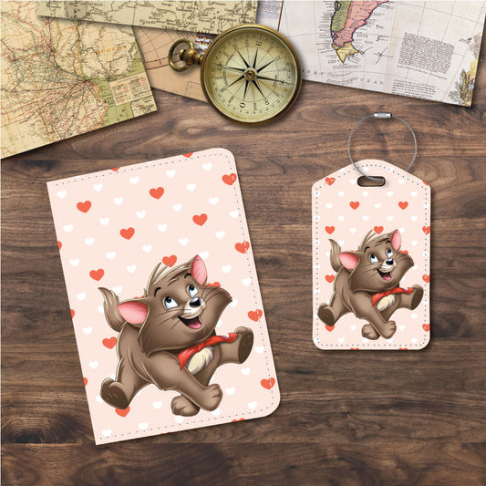 Berlioz Kitten | Passport Holder & Luggage Tag