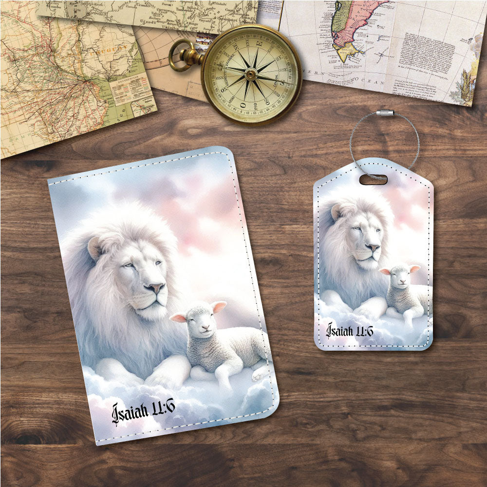 Isaiah 11:6 | Passport Holder & Luggage Tag