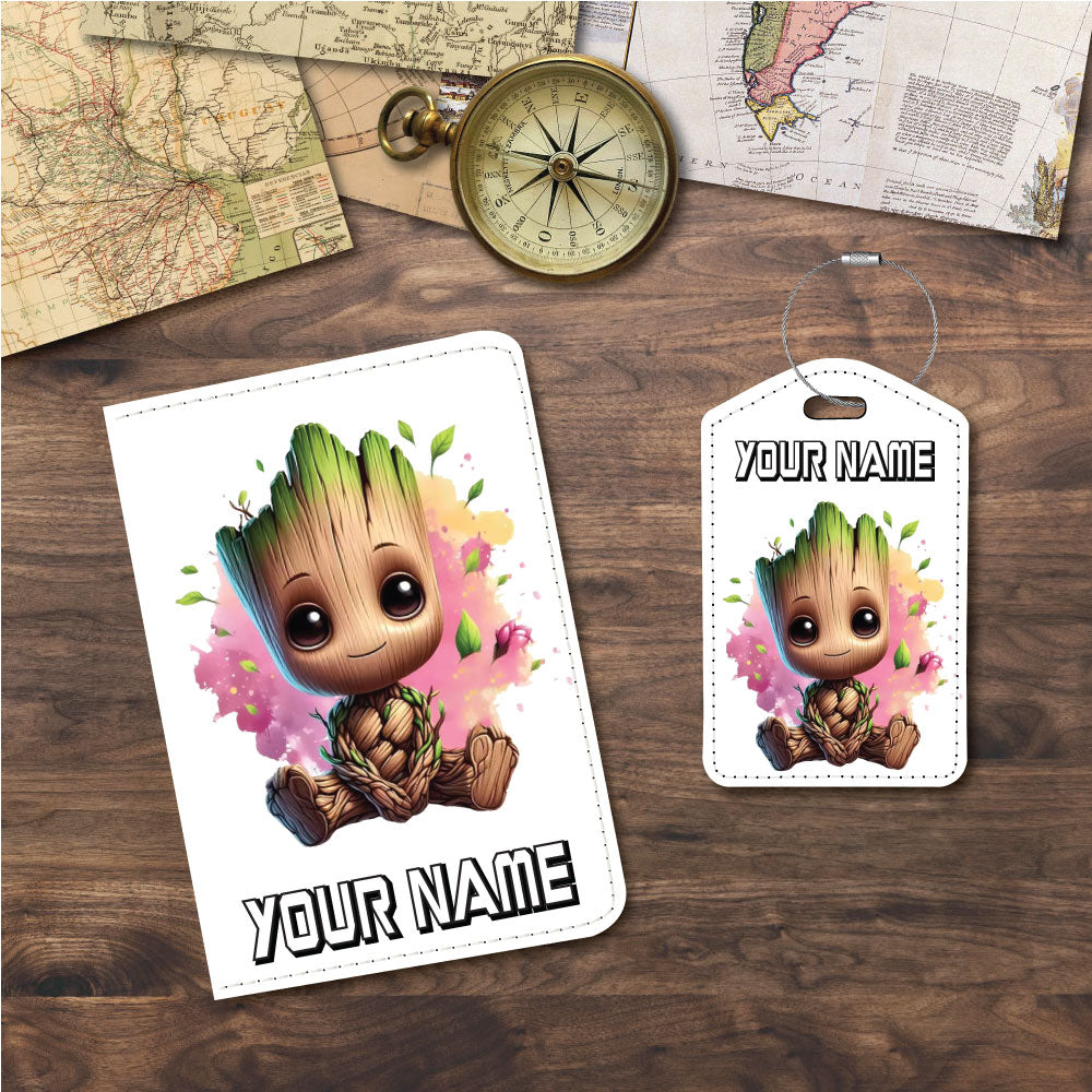 Guardian of the Galaxy Little Groot | Passport Holder & Luggage Tag