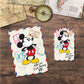 Vintage Mickey Postcard | Passport Holder & Luggage Tag