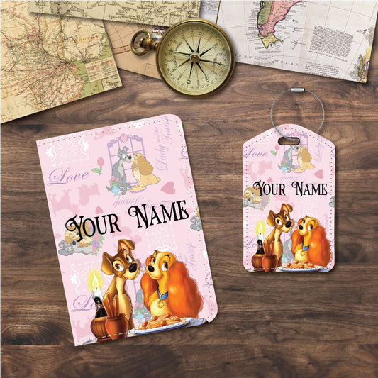 Lady and the Tramp | Passport Holder & Luggage Tag