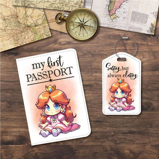 Little Princess Daisy | Passport Holder & Luggage Tag