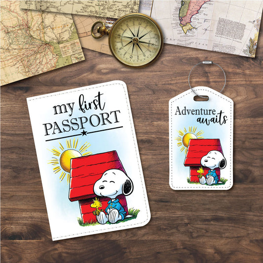 Snoopy & Woodstock  | Passport Holder & Luggage Tag
