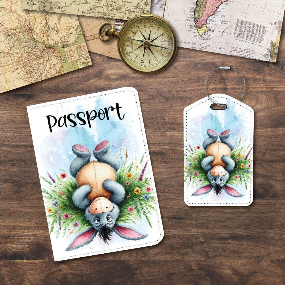 Eeyore | Passport Holder & Luggage Tag