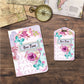 Butterfly Scrapbook | Passport Holder & Luggage Tag