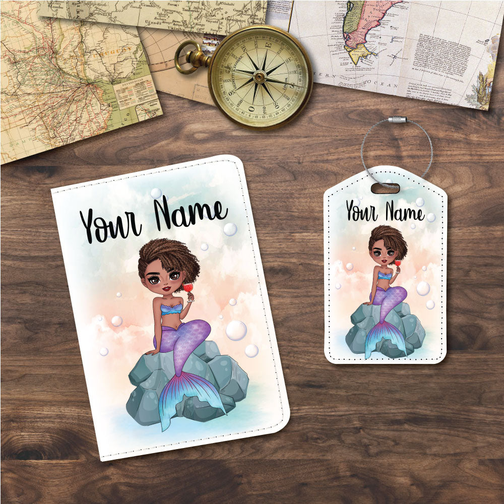 Mermaid | Passport Holder & Luggage Tag