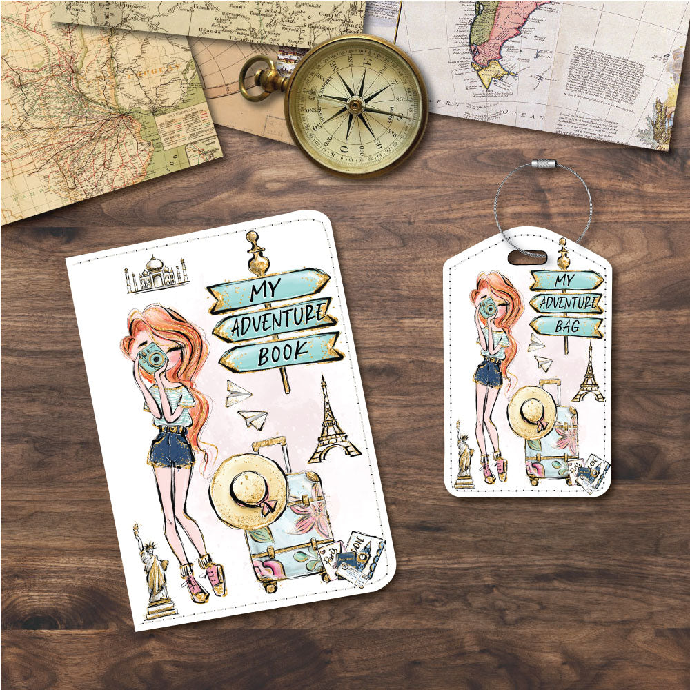 Wander! Picture this! | Passport Holder & Luggage Tag