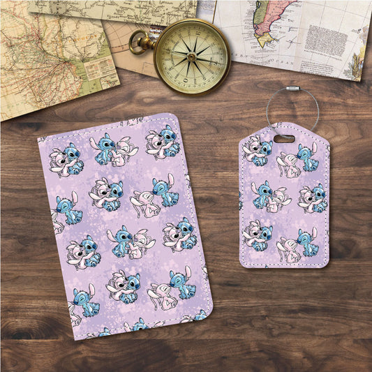 Stitch & Angel | Passport Holder & Luggage Tag