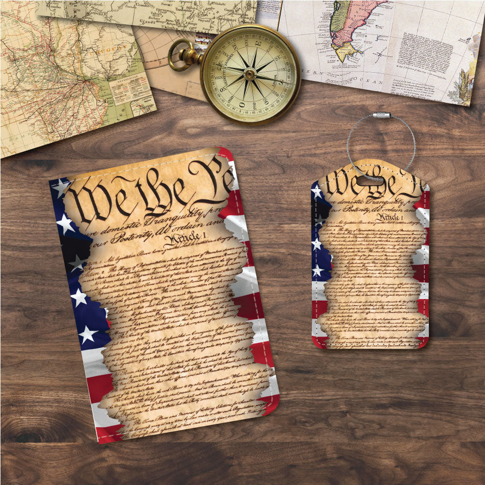 We the People | Passport Holder & Luggage Tag